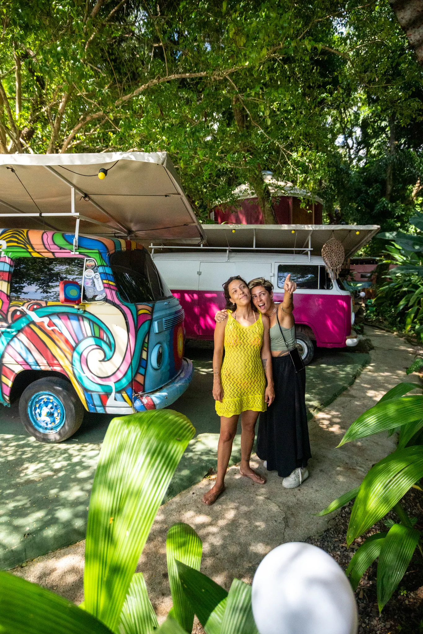 Acomodação na Kombi do Hostel da Vila, Ilhabela